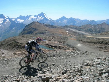 Mountain Bike в Les 2 Alps