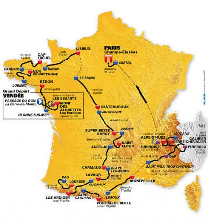 Новости Тур де Франс 2011